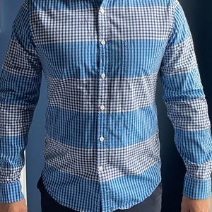 Express Men shirt Untucked Regular fit size M